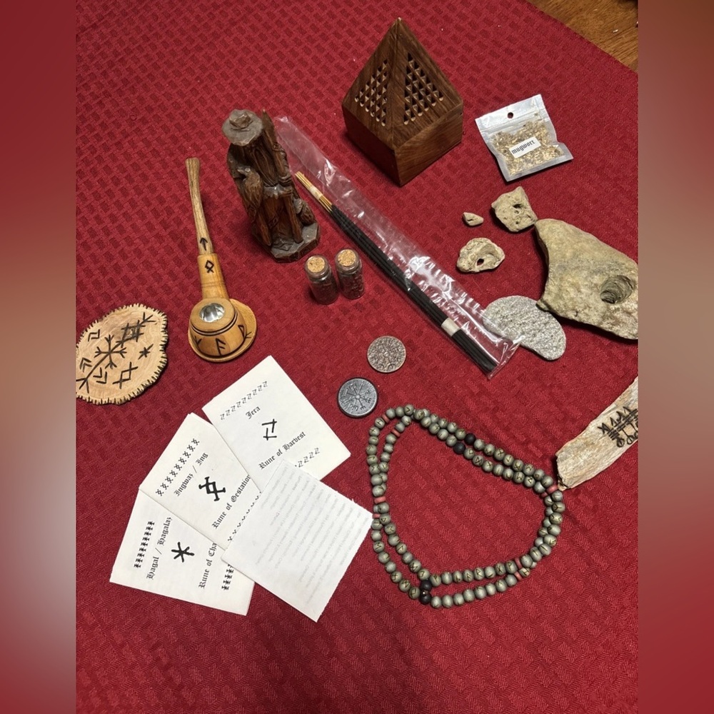 Runic, pagan , Viking bundle